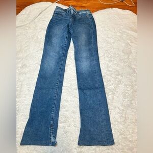 Express Skyscraper Jean; size 0R